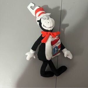 Vintage Dr. Seuss 90s The Cat In The Hat Plush Toy NWT